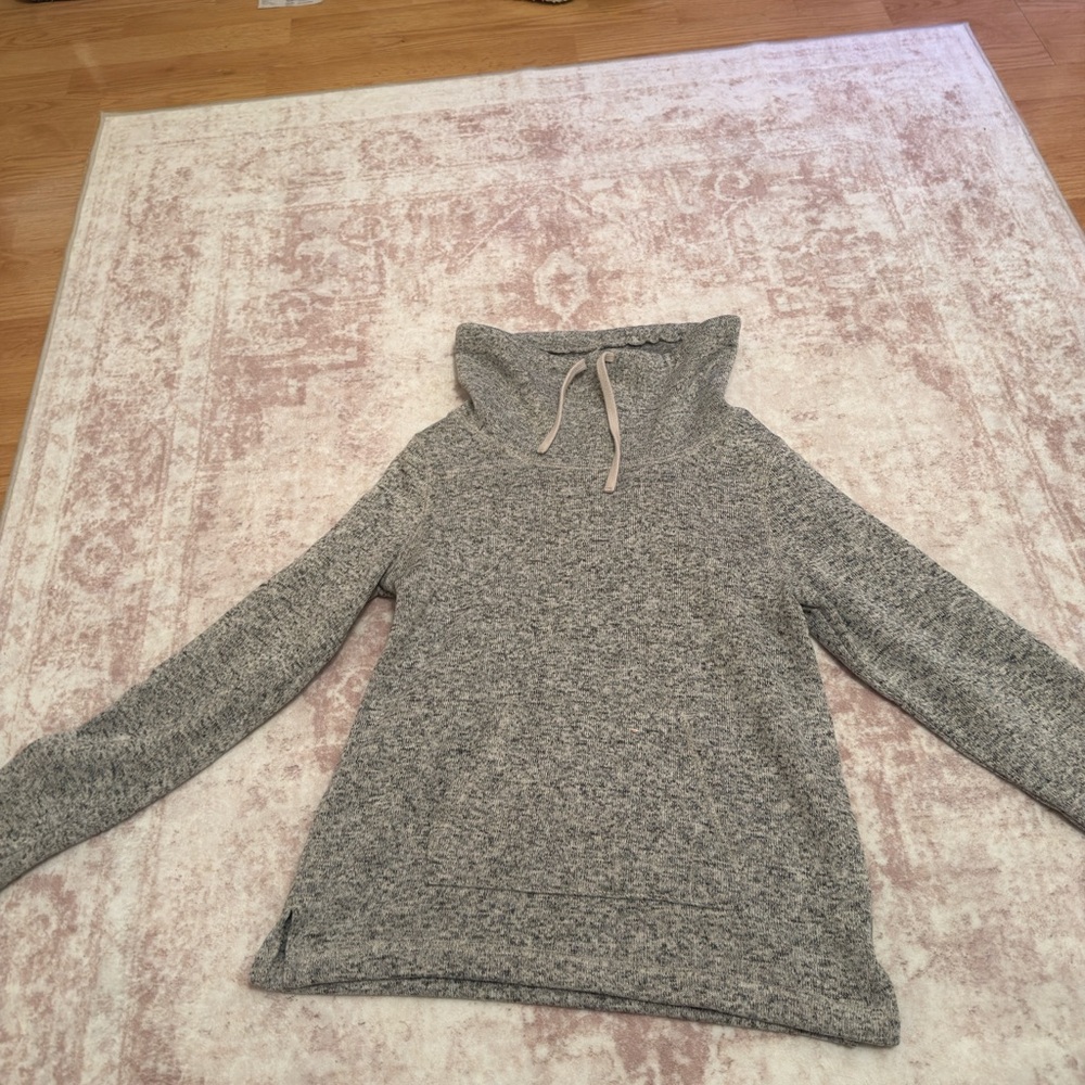 Eddie Bauer Women's Gray Fleece Hoodie